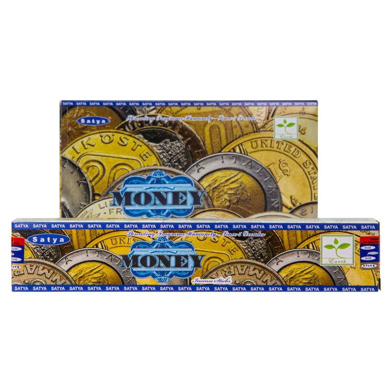 【全球最暢銷的線香】SATYA SAI BABA 賽巴巴 MONEY 財富 清新皂香 印度 線香 (15g)_2