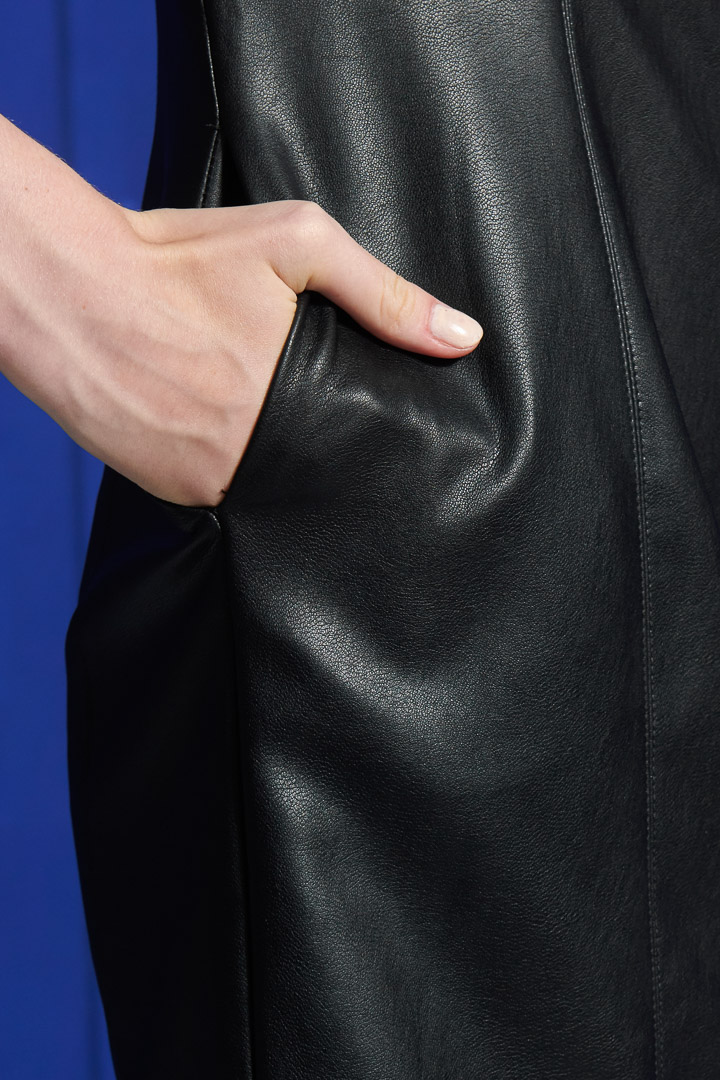 SST&C Small A-Line Dress With Leather Styling Collar | 8562110004  (Outlet)_5