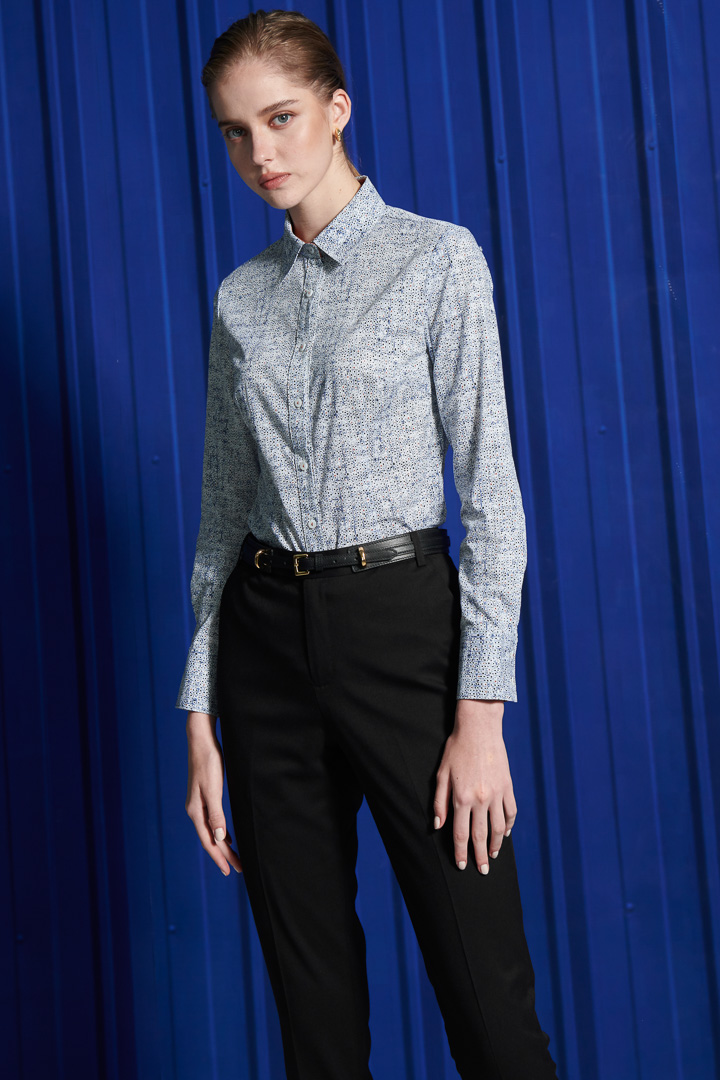 SST&C Women'S Artistic Geometric Print Shirt | 7562110006  (Outlet)_0