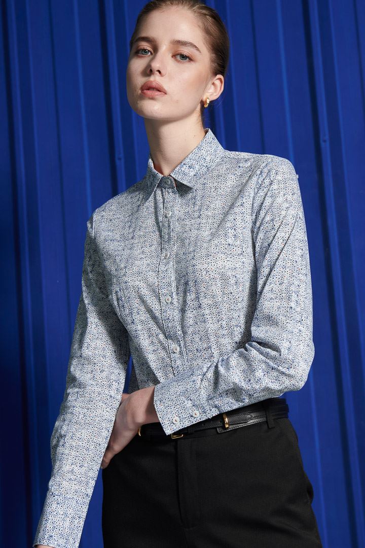 SST&C Women'S Artistic Geometric Print Shirt | 7562110006  (Outlet)_2