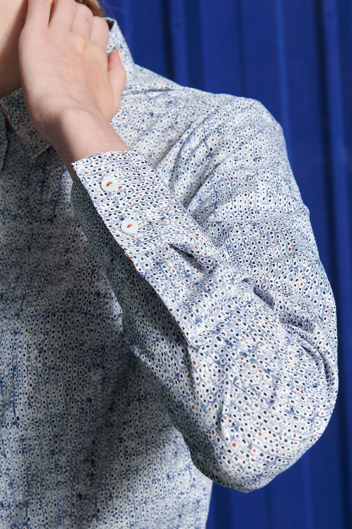 SST&C Women'S Artistic Geometric Print Shirt | 7562110006  (Outlet)_6