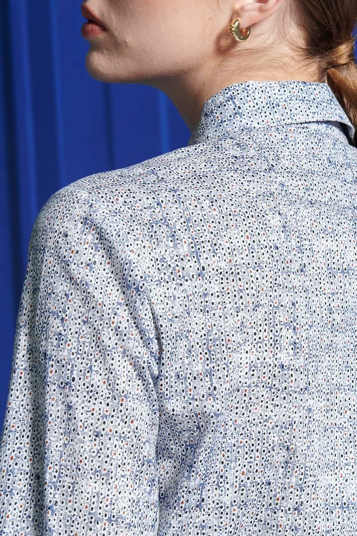 SST&C Women'S Artistic Geometric Print Shirt | 7562110006  (Outlet)_7