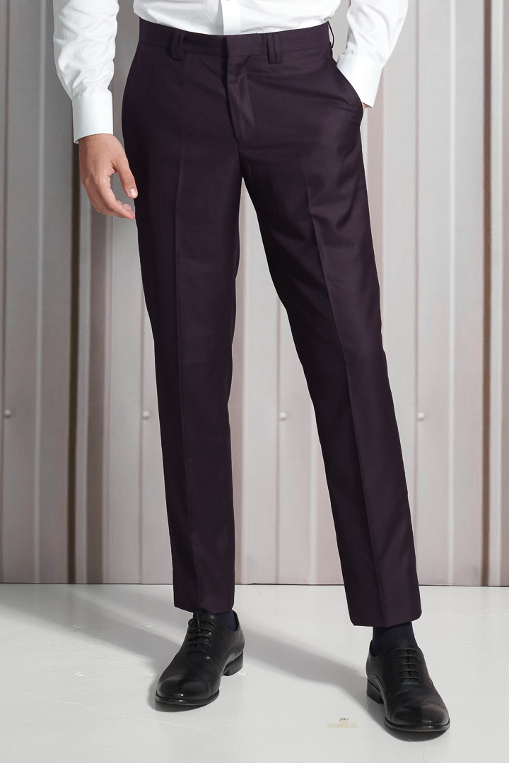 SST&C #網路獨賣款 紫色修身晚宴服西裝褲 | 0212111005 (outlet)_1