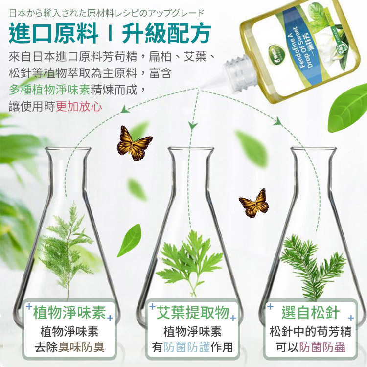 酶加淨 一滴芬芳廁所除臭劑 植物萃取 廁所清香劑 芳香劑 消臭劑 馬桶清新劑 去味液態劑【BF0313】《約翰家庭百貨_3