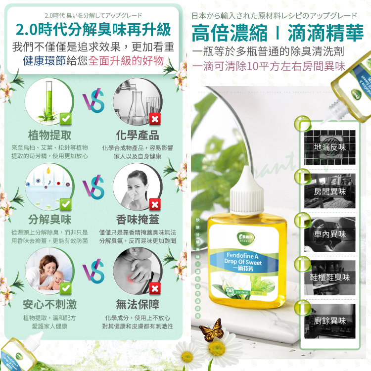 酶加淨 一滴芬芳廁所除臭劑 植物萃取 廁所清香劑 芳香劑 消臭劑 馬桶清新劑 去味液態劑【BF0313】《約翰家庭百貨_5