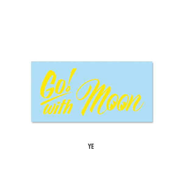 MOONEYES DM209 Go with MOON 貼紙 / 車貼 / 安全帽貼 (三色)_3