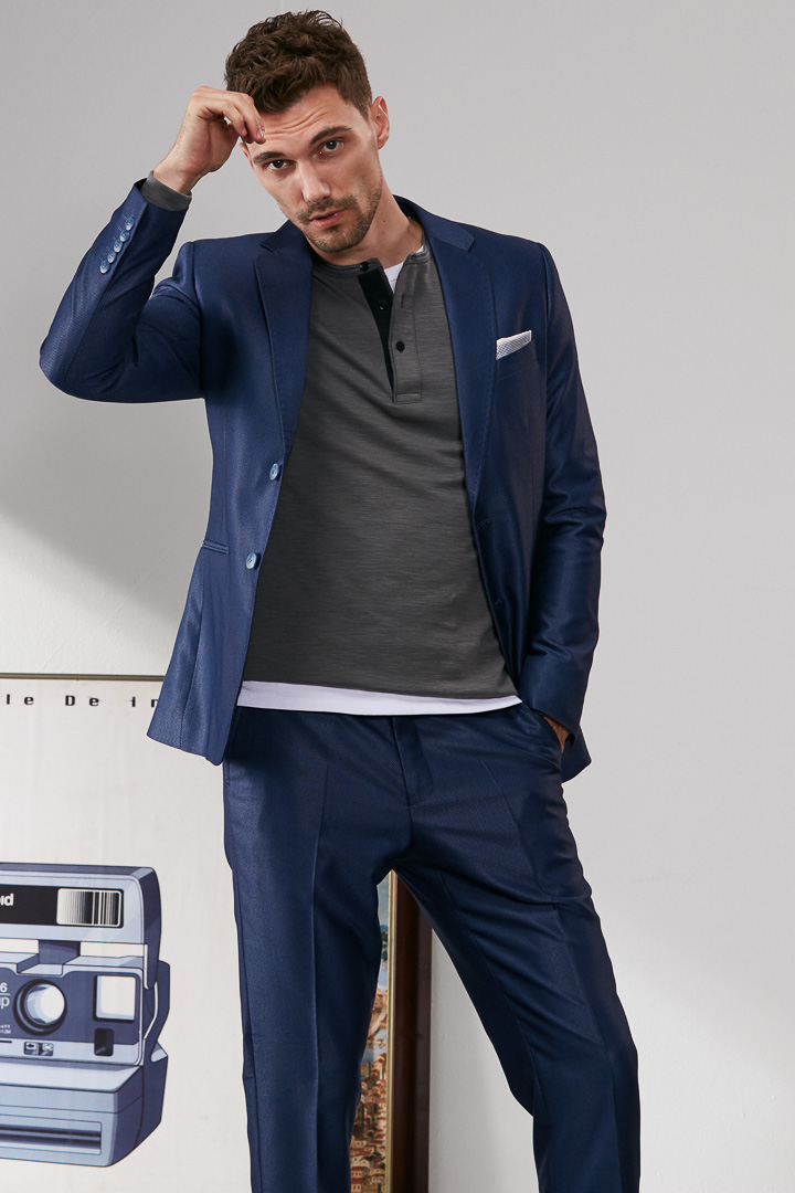 SST&C Navy Tailor'S Suit Jacket | 0111909005  (Outlet)_1