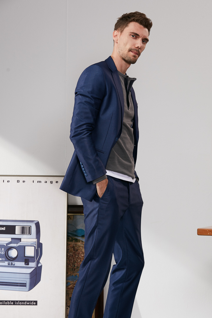 SST&C Navy Tailor'S Suit Jacket | 0111909005  (Outlet)_3