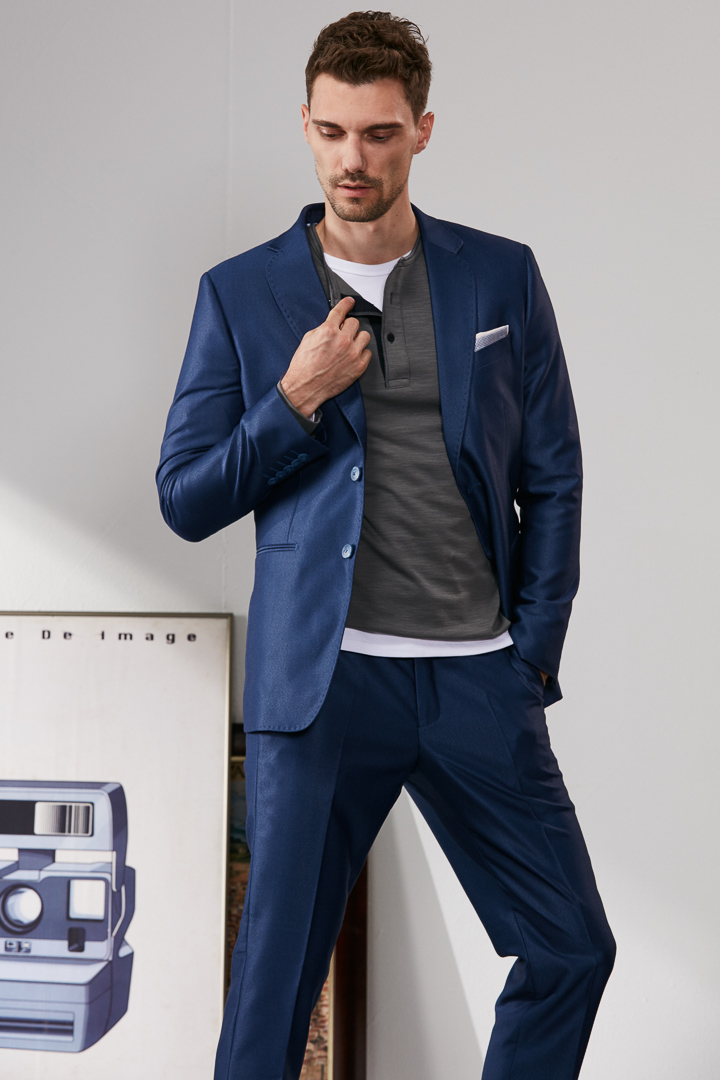SST&C Navy Tailor'S Suit Jacket | 0111909005  (Outlet)_4