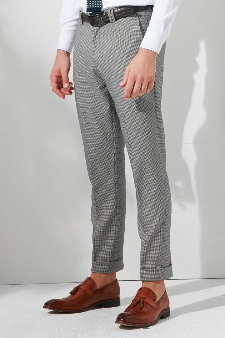 SST&C Houndstooth Suit Trousers | 0211905006  (Outlet)_1