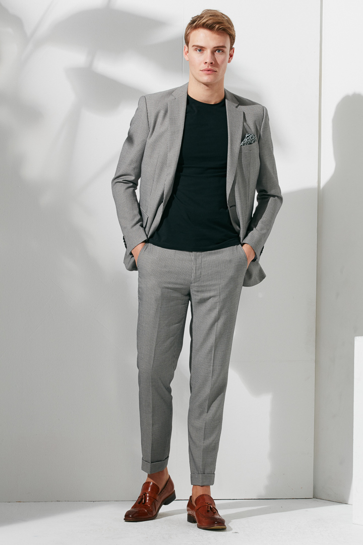 SST&C Houndstooth Suit Trousers | 0211905006  (Outlet)_2