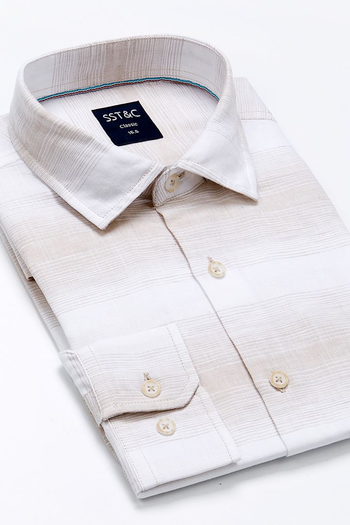 SST&C Linen Cotton Shirt | 0371903028  (Outlet)_1
