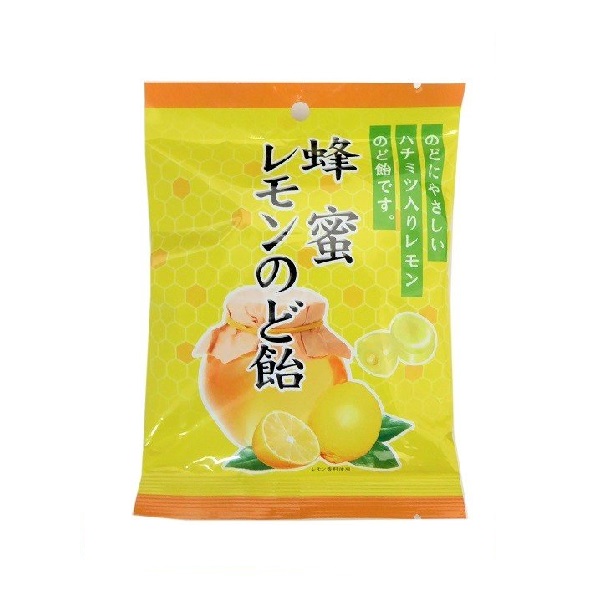 川口製果 新蜂蜜檸檬潤喉飴74g 日藥本舖股份有限公司