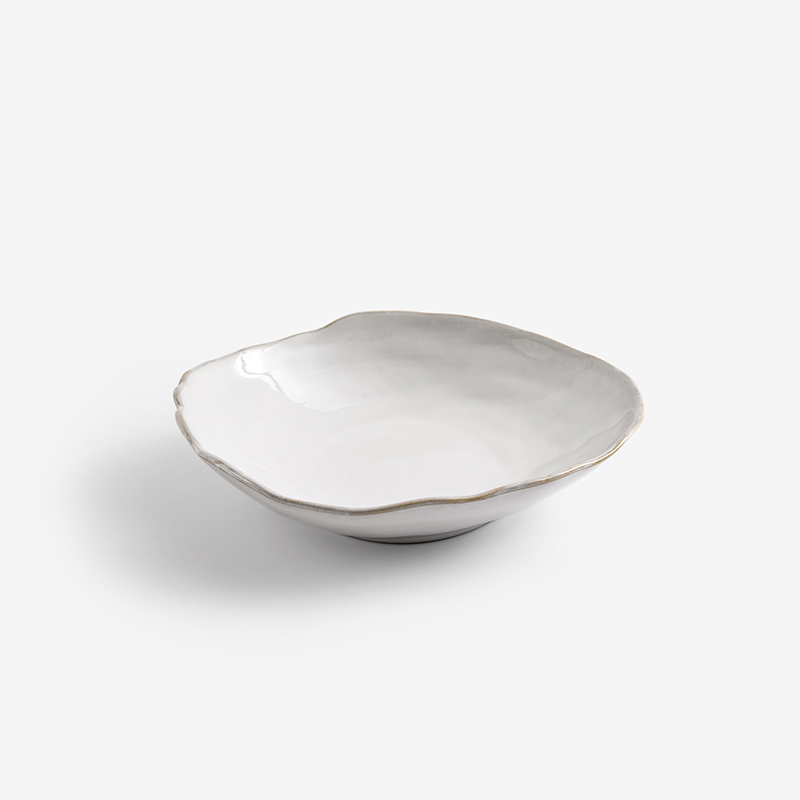 Touch 16cm Ceramic Bowl | Ivory_0