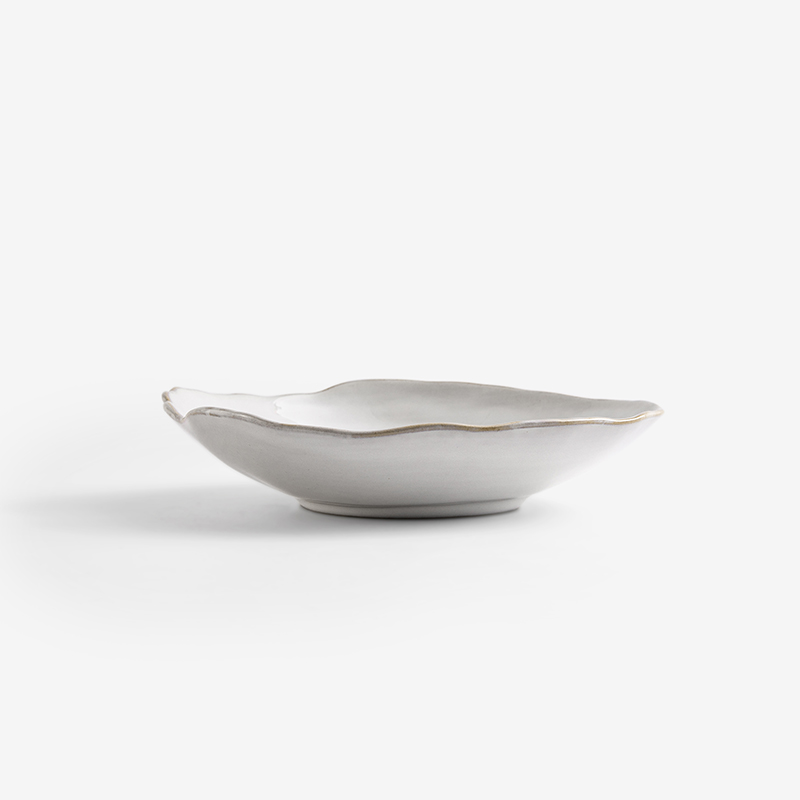 Touch 16cm Ceramic Bowl | Ivory_1