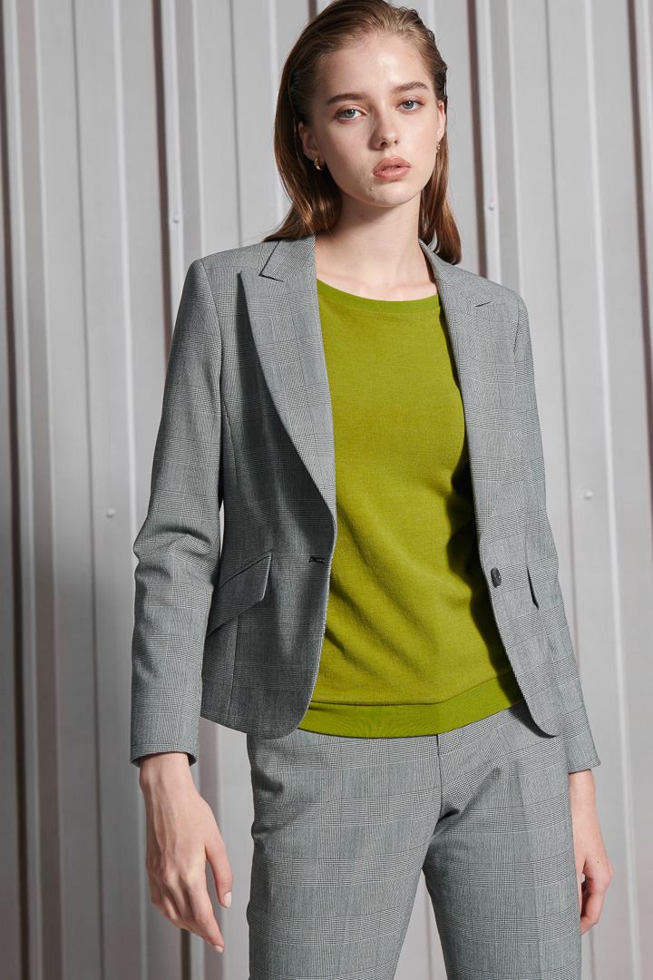 SST&C Women'S Simple Solid Color Olive Green Sweater | 8662111002  (Outlet)_5