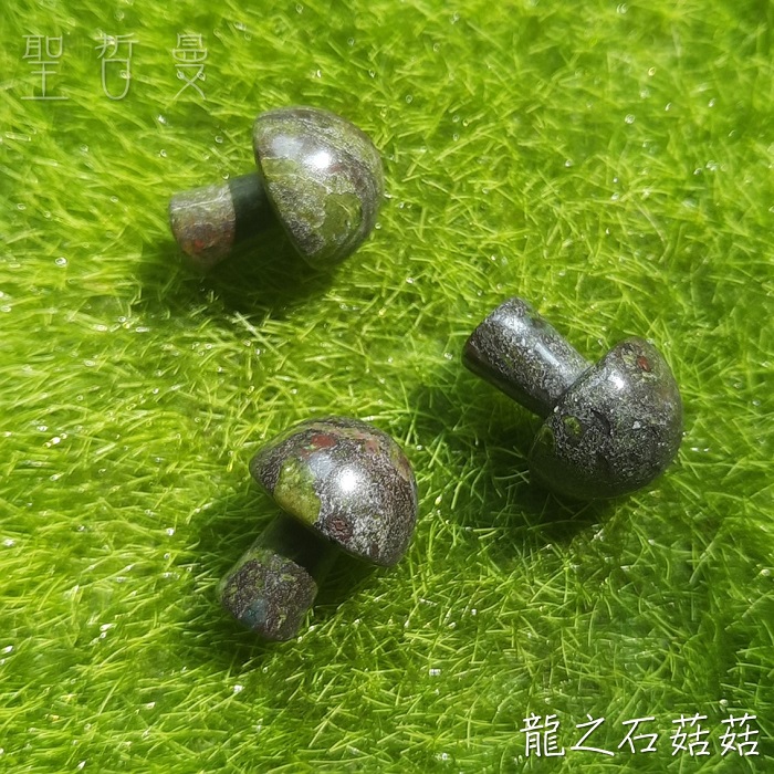 超迷你蘑菇寶寶 菇菇 雕件/擺件 ~成為之石/黃虎眼/龍之石_2