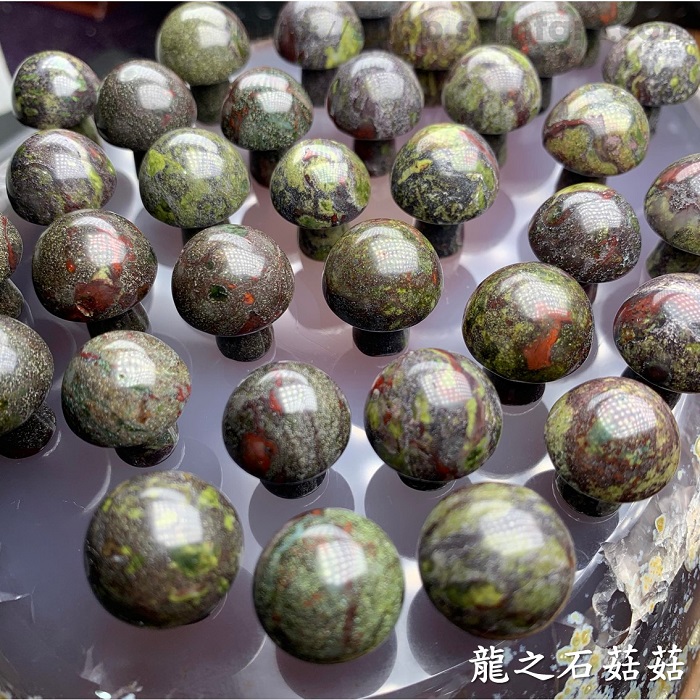 超迷你蘑菇寶寶 菇菇 雕件/擺件 ~成為之石/黃虎眼/龍之石_7