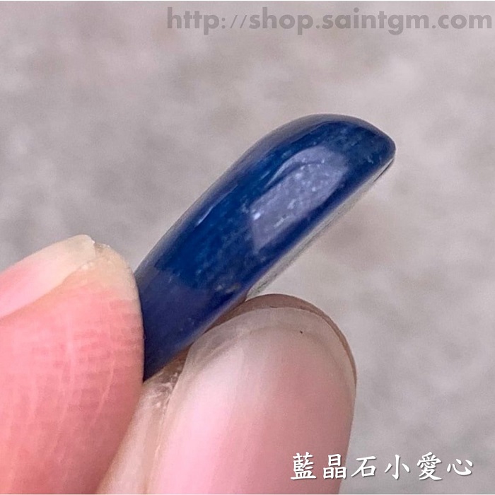 藍晶石小愛心裸石(Kyanite) ~貓眼/水晶排列/金工編織飾品_5