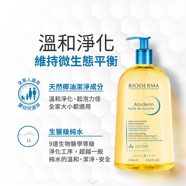 舒益輕沐浴油 1L（效期202601）_3