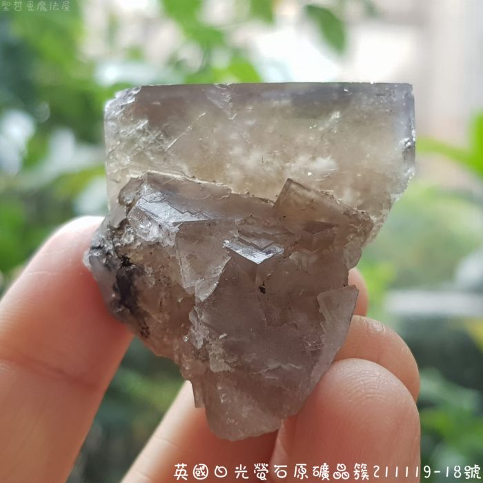 【土桑展精選寶物】英國日光螢石原礦晶簇211119-18號~The Bull Vein Pocket_4