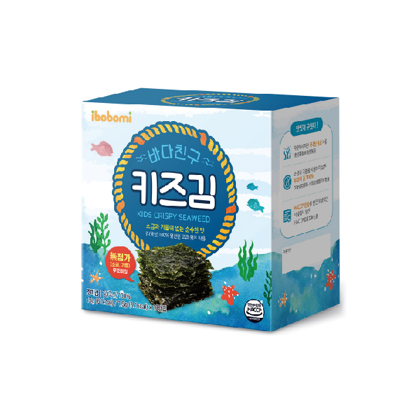 ibobomi 無調味海苔片(15g/盒)【杏一】_0