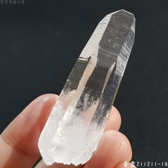 【哥雷】211211-14 清透哥倫比亞列木尼亞水晶激光柱 (雷姆尼亞/Lemurian)   ~雙尖_3