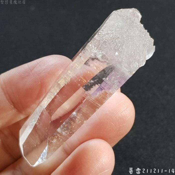 【哥雷】211211-14 清透哥倫比亞列木尼亞水晶激光柱 (雷姆尼亞/Lemurian)   ~雙尖_6