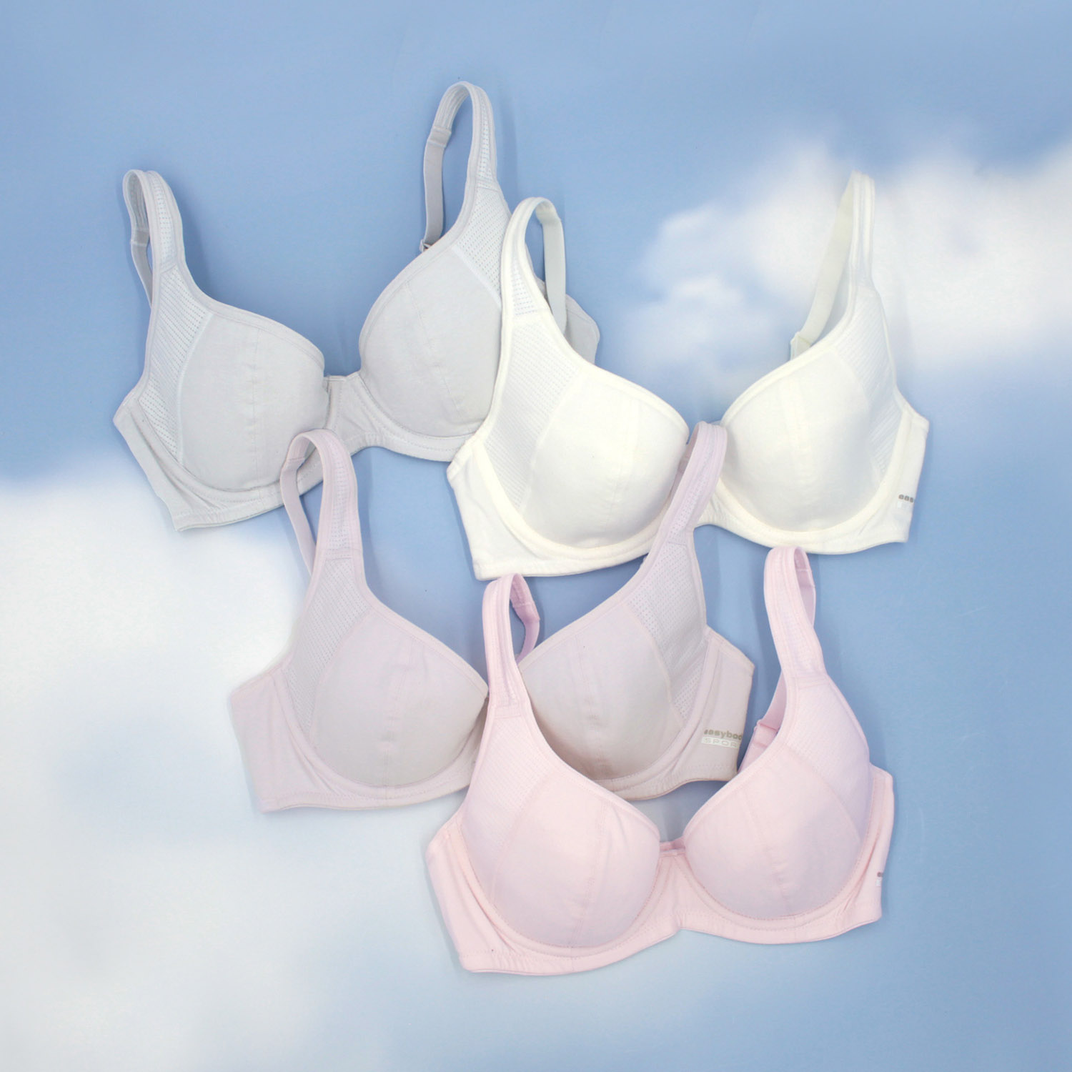 [EASY SHOP]easy body-好動學生型美國棉超軟鋼圈少女內衣-活力充沛橘_2