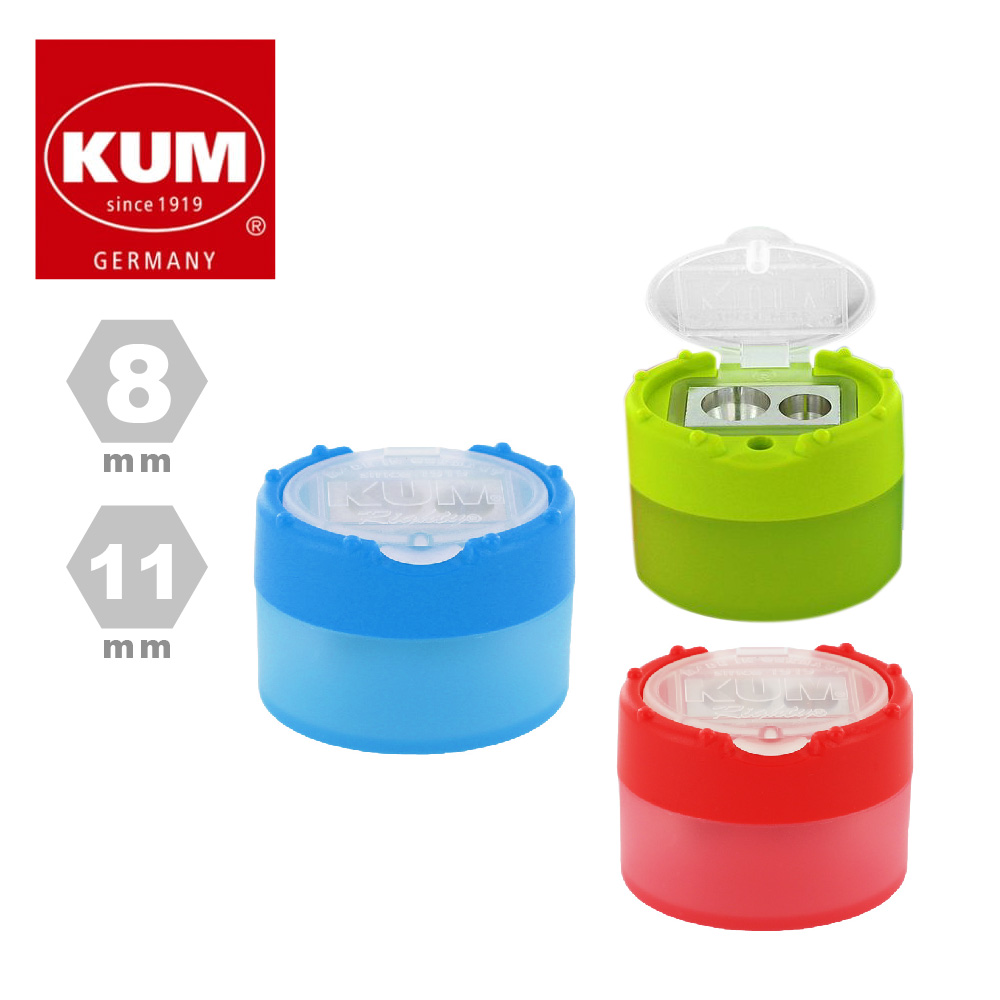 德國KUM 庫姆 Click-Snap M2 雙孔削筆器_0