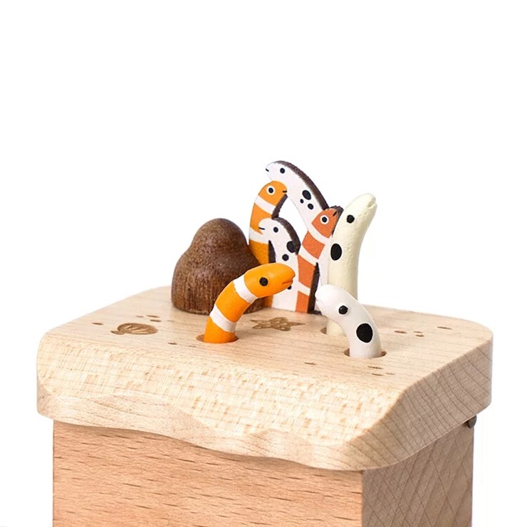 知音jean Wooderful Life 小木盒音樂鈴 花園鰻 墊腳石購物網