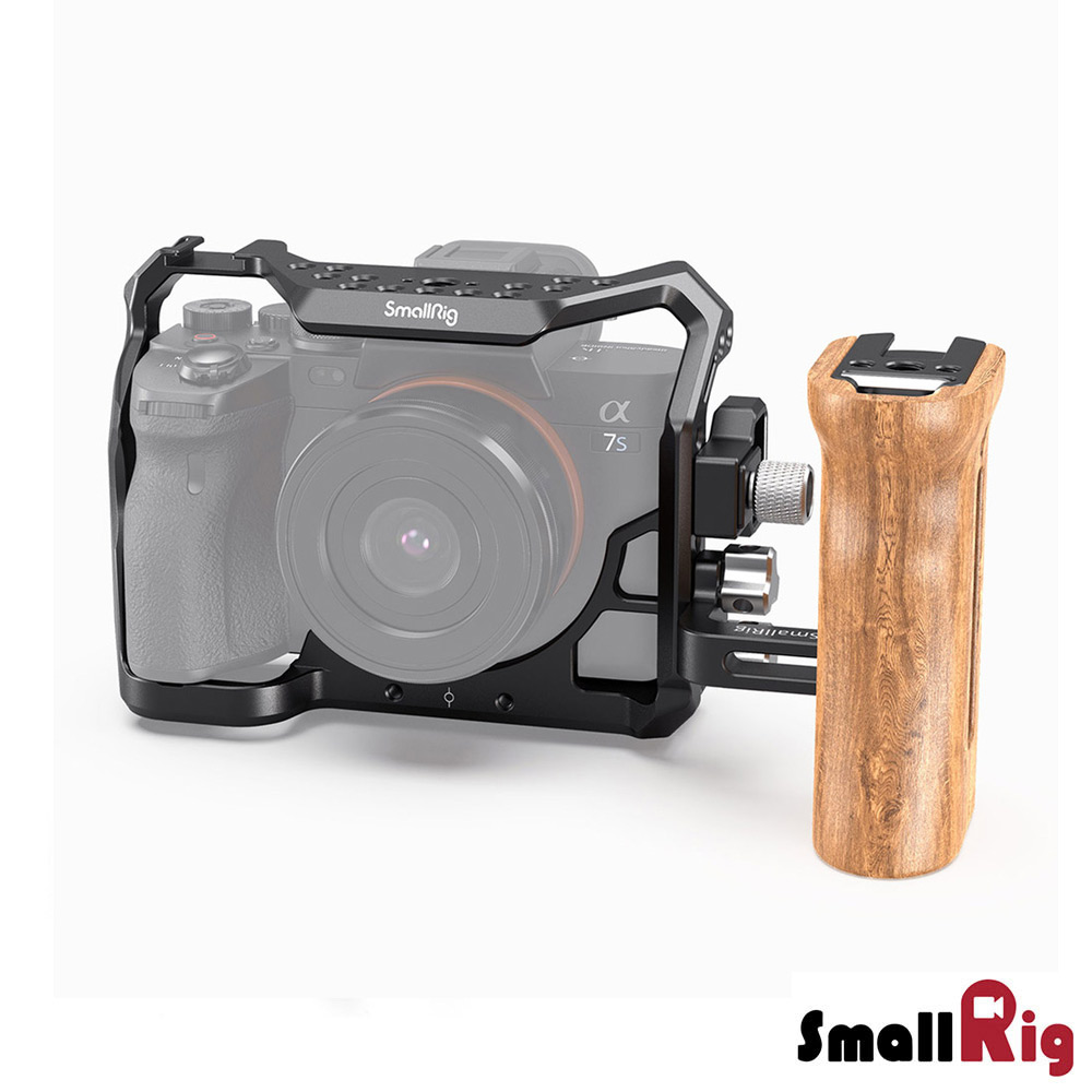 【SmallRig】3008 提籠套組 含木質把手 兔籠 承架 / SONY A7SIII A7S3 專用 公司貨_0