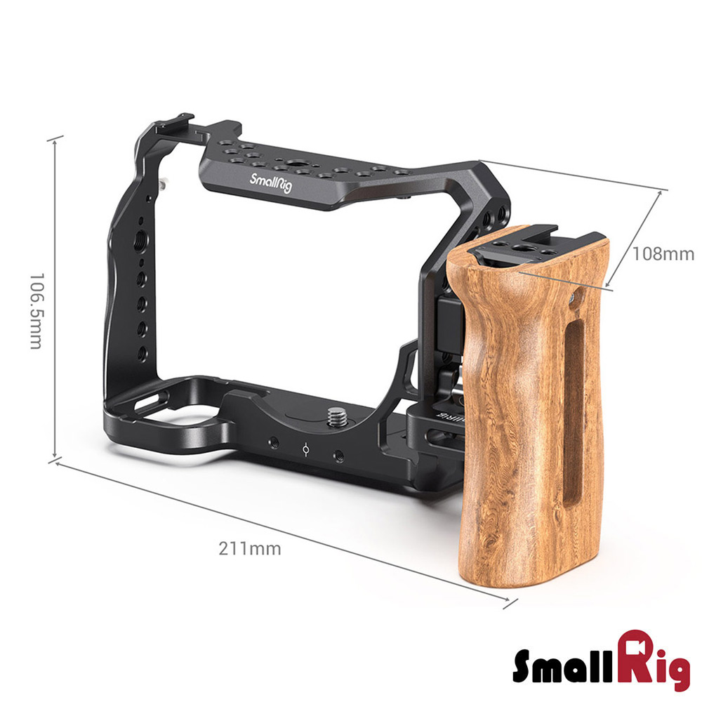 【SmallRig】3008 提籠套組 含木質把手 兔籠 承架 / SONY A7SIII A7S3 專用 公司貨_1