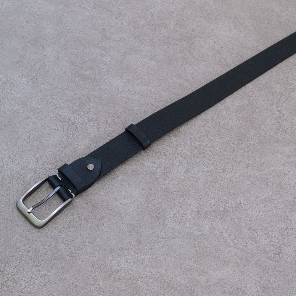壓紋皮帶 腰帶 義大利植鞣革 男女用 加寬版 客製燙金 38mm_8