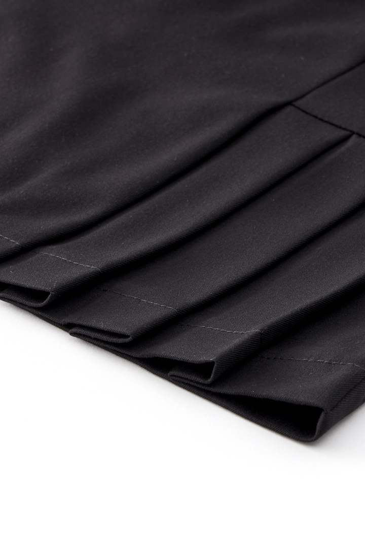 SST&C Women'S Wool Blend Black Pleated Skirt | 7462112005  (Outlet)_9