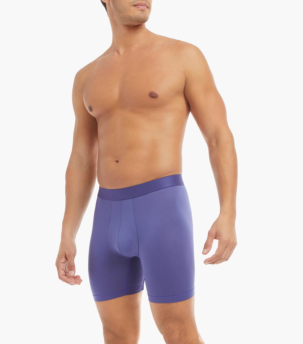 Speed Dri Mesh-超速乾網布/合身長版四角褲(超透氣機能款®運動/超強排汗)_2