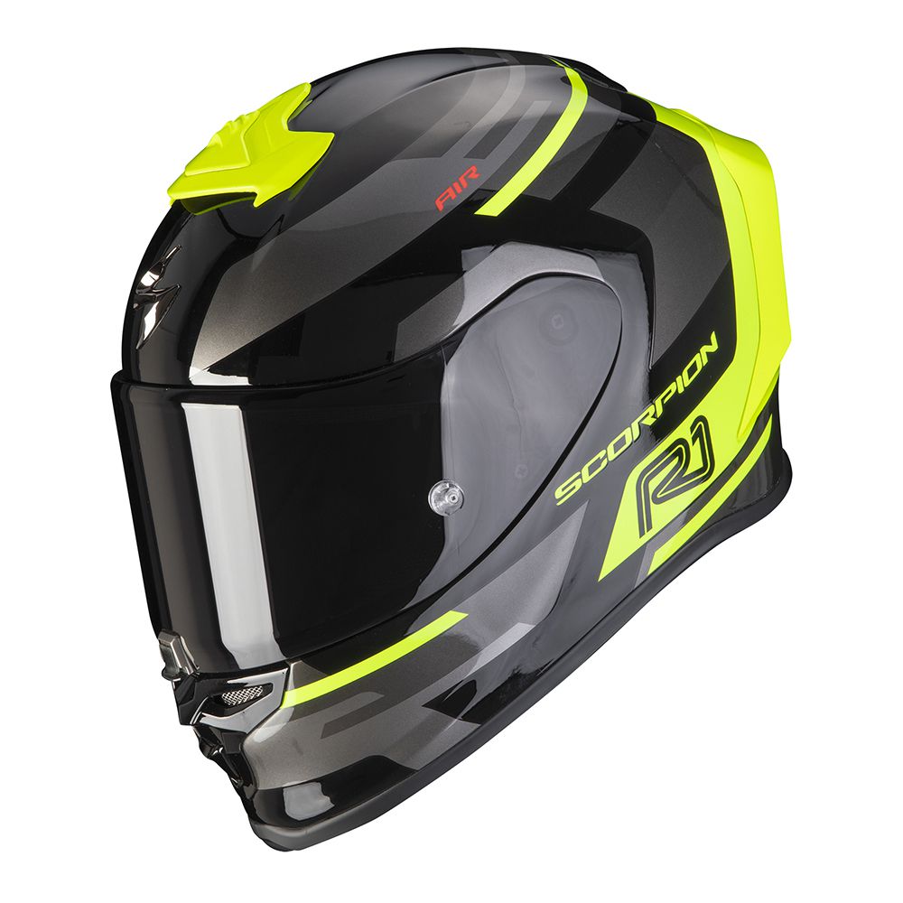 【正版代理貨預購】SCORPION EXO-R1 AIR ORBIS BLACKNEON YELLOW 黑黃 全罩 【預計2022/04月左右到貨/預購商品非限貨/急用者下單前請先確認到貨時間】_0