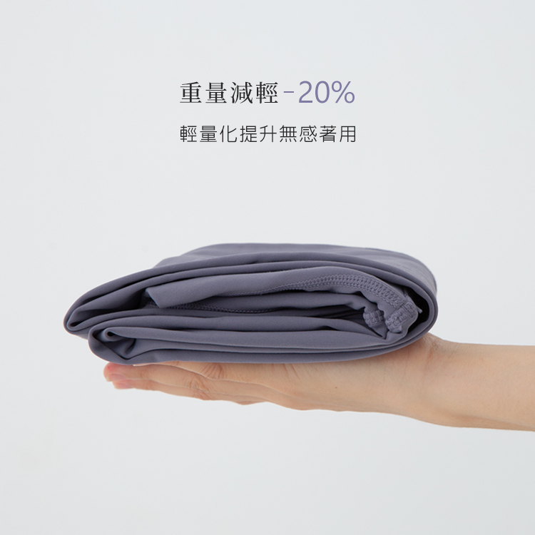 絕版品▸Lycra sport高彈敢動高腰九分運動長褲瑜珈褲-灰藍VCstyle3615120_4