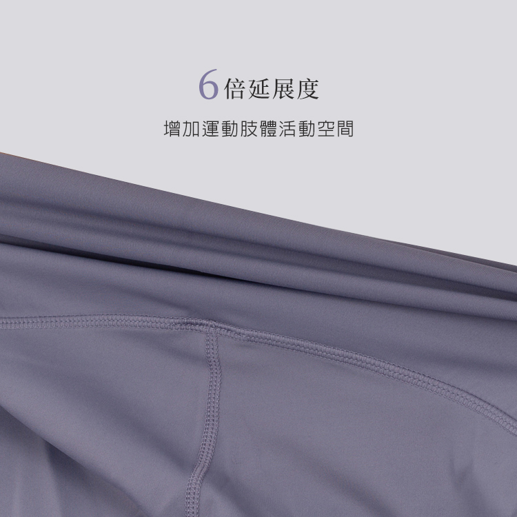 絕版品▸Lycra sport高彈敢動高腰九分運動長褲瑜珈褲-灰藍VCstyle3615120_5