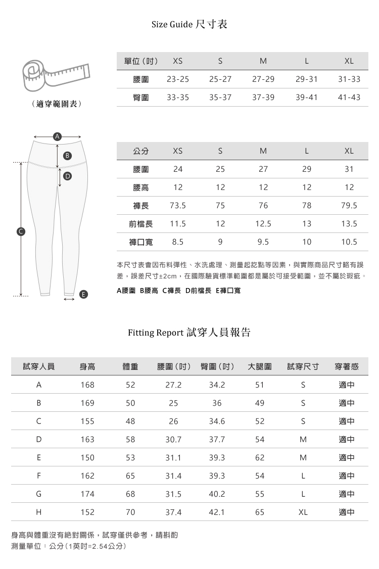 絕版品▸Lycra sport高彈敢動高腰九分運動長褲瑜珈褲-灰藍VCstyle3615120_9