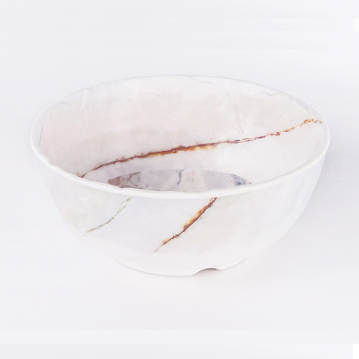 Stripes 17cm Plated Plastic Plate | Black | 10-piece Set_0