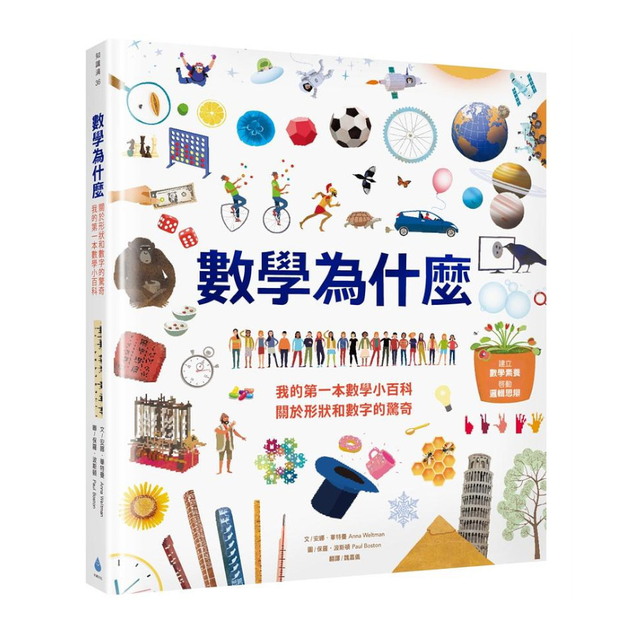 數學為什麼：我的第一本數學小百科‧關於形狀和數字的驚奇 | 拾書所