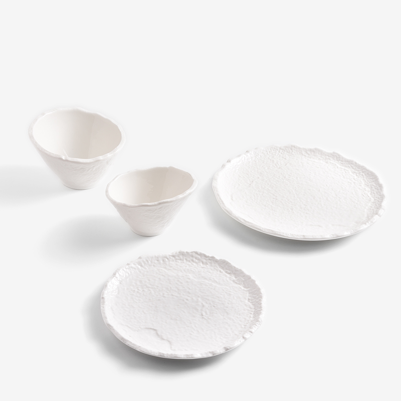 Touch 16cm Ceramic Bowl | Ivory_4