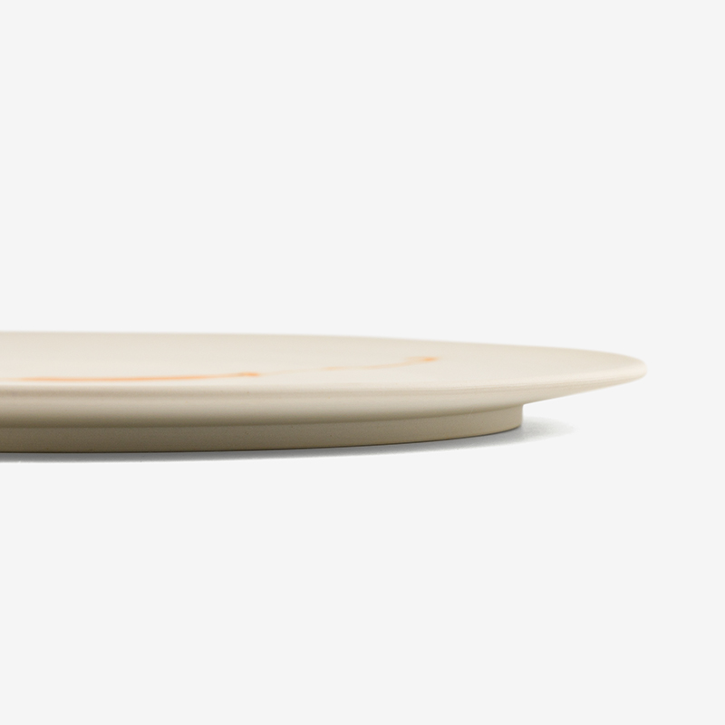 Handmade Fire 20cm Ceramic Bowl | Ivory_1