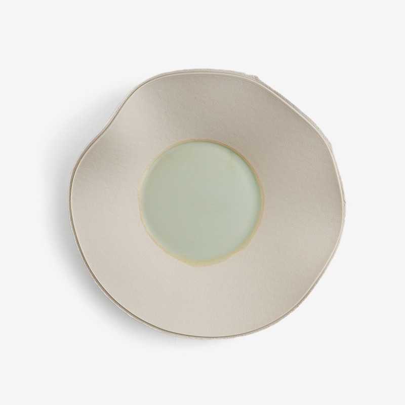 Handmade Fire 20cm Ceramic Bowl | Ivory_2