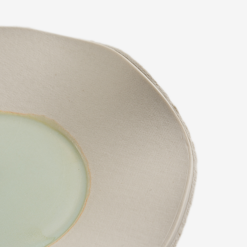 Handmade Fire 20cm Ceramic Bowl | Ivory_3