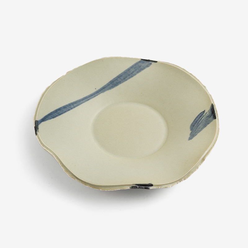 Handmade Fire 20cm Ceramic Bowl | Ivory_0