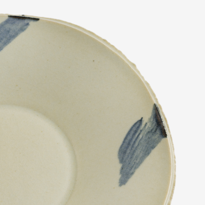 Handmade Fire 20cm Ceramic Bowl | Ivory_3