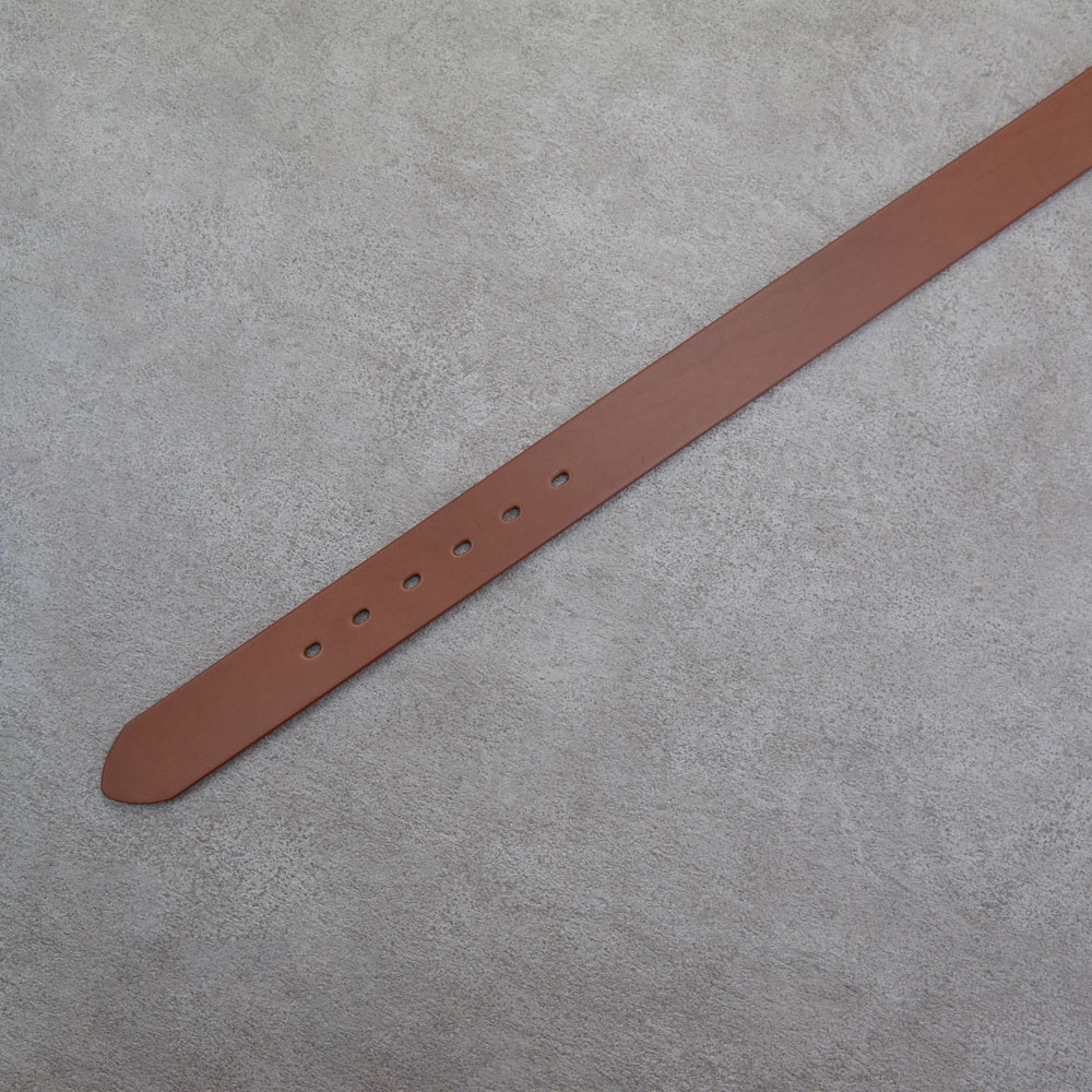 皮帶 淺咖色 腰帶 義大利植鞣革 男女用 加寬版 客製燙金 38mm_1