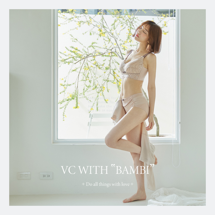 雪花仙子 ‧ 中高腰蕾絲三角內褲-卡其VC維娜368201P_6